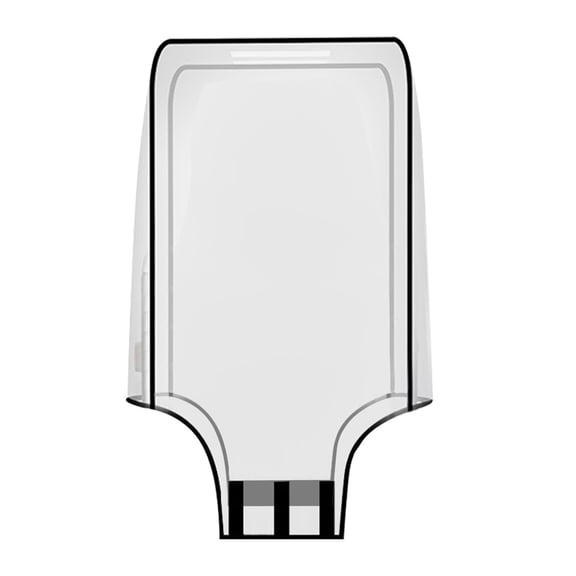 MERILER Luggage Protector - Clear PVC Suitcase Cover, Scratch-Resistant Luggage Cover for Wheeled Suitcases (1x Luggage Protector)