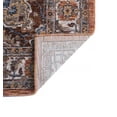 thumbnail image 4 of Traditional 5x8 Area Rug (5'3'' x 7'3'') Oriental Spice, Blue Living Room Easy to Clean, 4 of 9