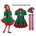 thumbnail image 3 of Disfraz de cosplay de Navidad para bebés y niños, vestidos de dulces de Papá Noel con sombrero, ropa de Año Nuevo para niños, regalos de fiesta de navidad, 3 of 4