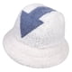 thumbnail image 2 of Appa sombrero de cubo, sombrero de lana de cordero, gorros de pesca cálidos de invierno, piel sintética, símbolo de flecha, sombrero de cubo impreso, hombres y mujeres, marea, sombreros de copa planos, 2 of 2