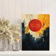 thumbnail image 2 of Qisvanset 12x16 Inch Soul Inspirational Canvas Wall Art, Retro Groovy Bible Verse Housewarming Home Gift Decor, 2 of 8