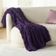 thumbnail image 2 of Manta Bedsure GentleSoft de Franela y Felpa Morada para Cama Individual, 2 of 8