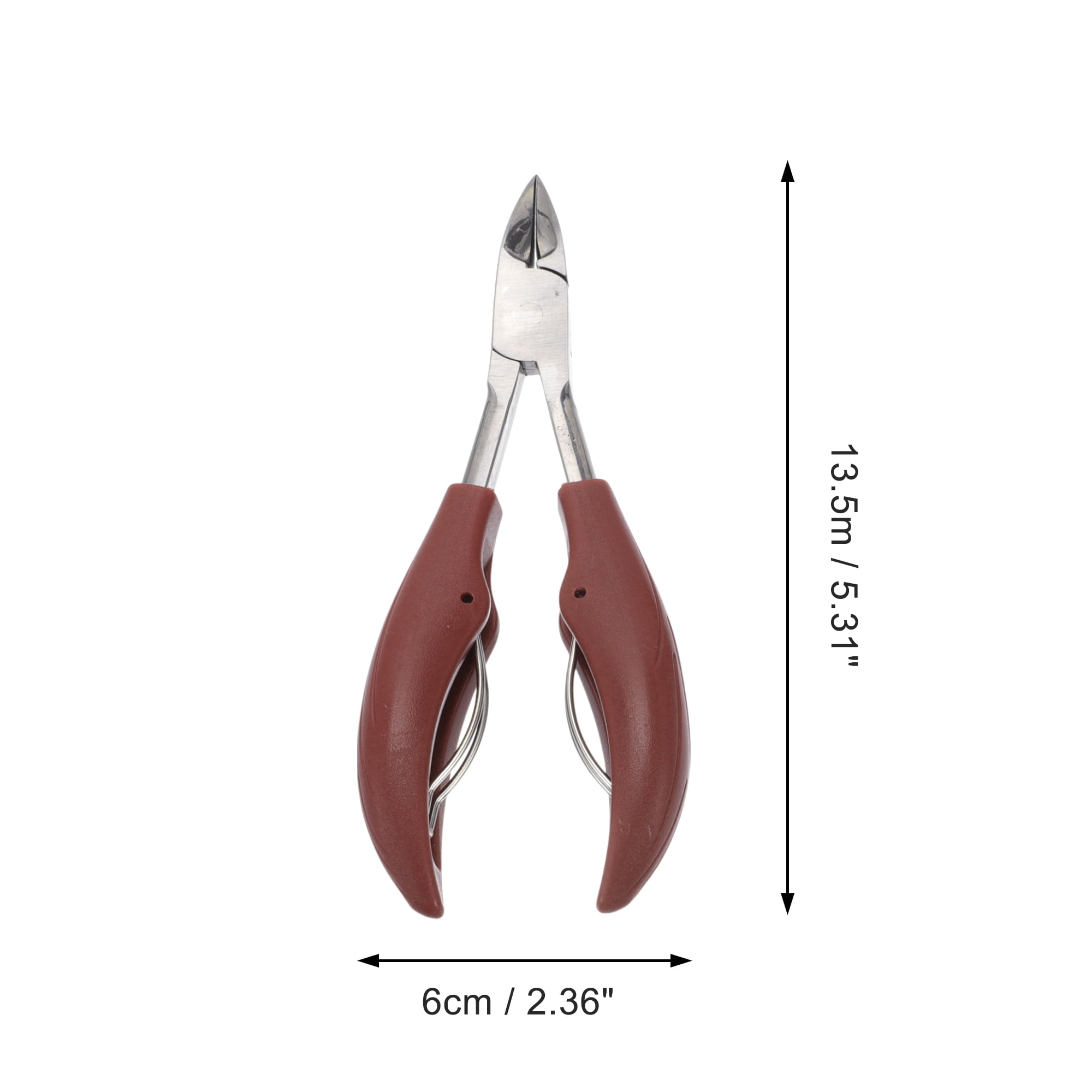 Unique Bargains Nail Clippers Set 13-piece Set Wine Red