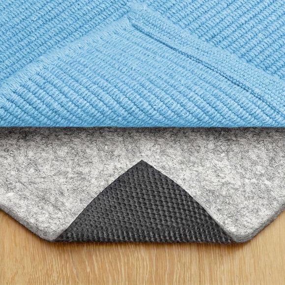 RUGPADUSA - Dual Surface - 10'x12' - 1/4" Thick - Felt + Rubber - Non-Slip Backing Rug Pad - Safe for All Floors