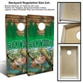 thumbnail image 3 of Skip's Garage Florida Flag Cornhole Boards - Includes Wraps or Boards plus More Include Lights & Case Board Wraps Only, 3 of 6