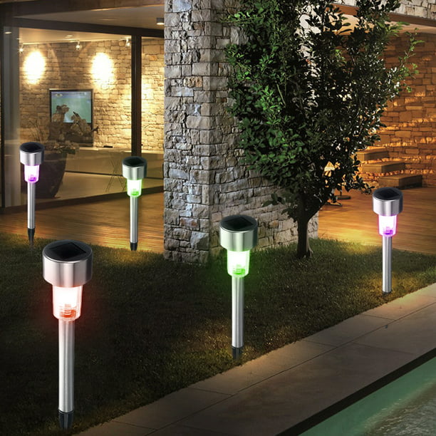Solar Lights For Outdoor Pathway 24, Led Pathway Solar Lighting Set