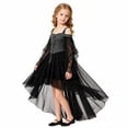 thumbnail image 6 of IWRICH Halloween Dress for Girls Witch Mesh Gothic Fall Maxi Dress off Shoulder Halloween Party Dresses, 6 of 8