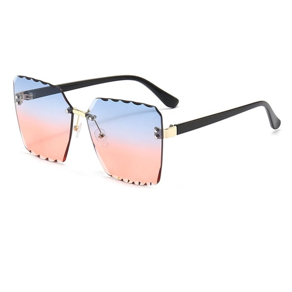 Siminsem Fashion Sunglasses for Men Women, Unisex Trendy Sun Glasses, UV Protection Retro Shades for Daily Wear, Orange, One Size