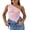 Pink, variant on Women Lace Vest, Sleeveless One-shoulder Backless Irregular Summer Tops Clubwear for Party