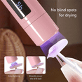 thumbnail image 3 of USB Rechargeable UV Nail Light Flashlight,Portable Nail Dryer for Gel Nail Polish Curing,Mini UV Led Lamp for Nails, 3 of 6