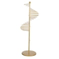 thumbnail image 3 of veasfak Scarf Display Rack Decor with 30 Hanger Rods for Suit Pants Headbands Sheets Gold, 3 of 9