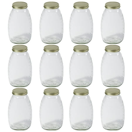 UPC: 0084369175715 | Little Giant Farm and Ag HJAR32 32 oz Glass Honey Jar  12 Per Case