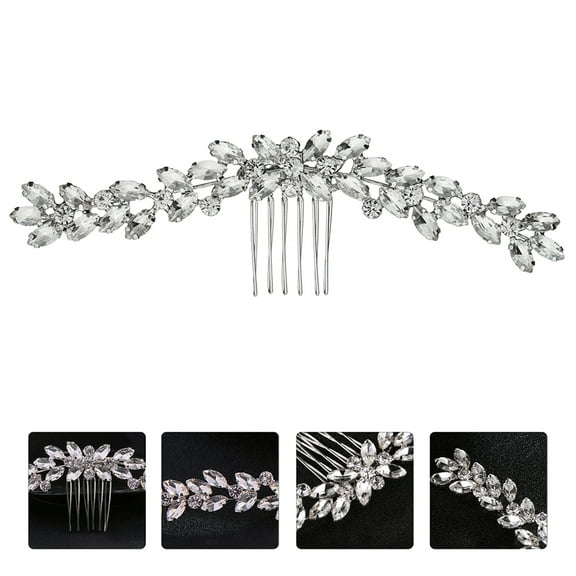 RENACLIPY 1Set Head Decorations For Bride Wedding Hair Comb For Women