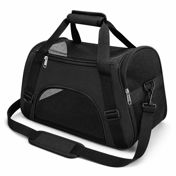 Cat Carrier Airline Approved Pet Carrier,Pet Carriers for CatsSsoft Small for Cats Dogs Puppy Comfort Portable Foldable Pet Bag,Airline Approved