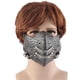 thumbnail image 2 of de cuero punk de de cadena Accesorios de disfraces de Halloween - Protector de media cara de Correa Baoblaze Máscara gótica de media cara, 2 of 7