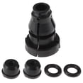 thumbnail image 1 of Conector de manguera de refrigerante del motor Unique Bargains para VW Amarok 2H 2011 - 2019, conector de manguera de refrigerante del radiador de plástico No.1K0798741 negro 1 juego, 1 of 6