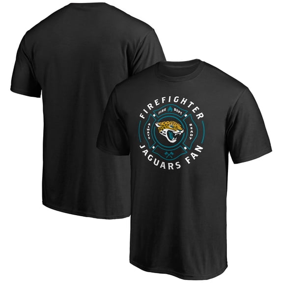 Men's Black Jacksonville Jaguars Firefighter T-Shirt