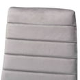 thumbnail image 4 of Baxton Studio Armand Dining Chair, Set of 4, Grey and Gold, 4 of 8