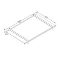 thumbnail image 3 of Palram - Canopia Nancy 1500 5' x 3' Acrylic/Galvanized Steel Awning - Gray/Clear, 3 of 8