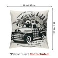 thumbnail image 4 of Set of 2, flowers vintage truck Throw Pillow Covers,Machine Washable Home Furnishing, 4 of 8