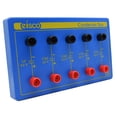 thumbnail image 2 of Condenser Box, Five Capacitators, 1F to 4.7F - Great for Electrical Experiments - Eisco Labs, 2 of 3