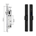 thumbnail image 1 of Door Lock, Waterproof Tuya Fingerprint Locks Round Handle Electronic Smart Sliding IC Card Code Lock For Aluminum Glass Push Pull Door ,Easy to Install, 1 of 7