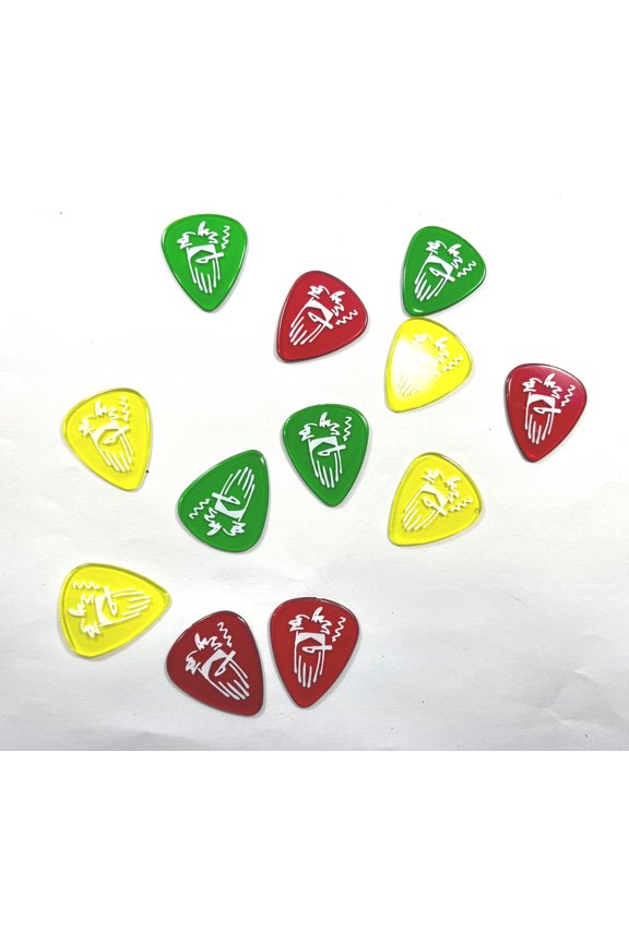 Reverend Willy's Guitar Picks Mexican Lottery 12-Picks Extra Heavy Billy Gibbons