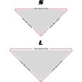 thumbnail image 5 of San Francisco Football Pet Reversible Dog Bandana Gifts for Dogs Cats Cotton Triangle Bid Scarf for Puppy Small Dog, 5 of 6