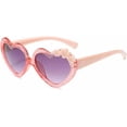 thumbnail image 2 of Girl Heart Flower Sunglasses,Heart Shaped Cute Glasses UV 400 Protection Outdoor Girl Boy Gifts Eyewear Sunglasses(3Pcs), 2 of 7