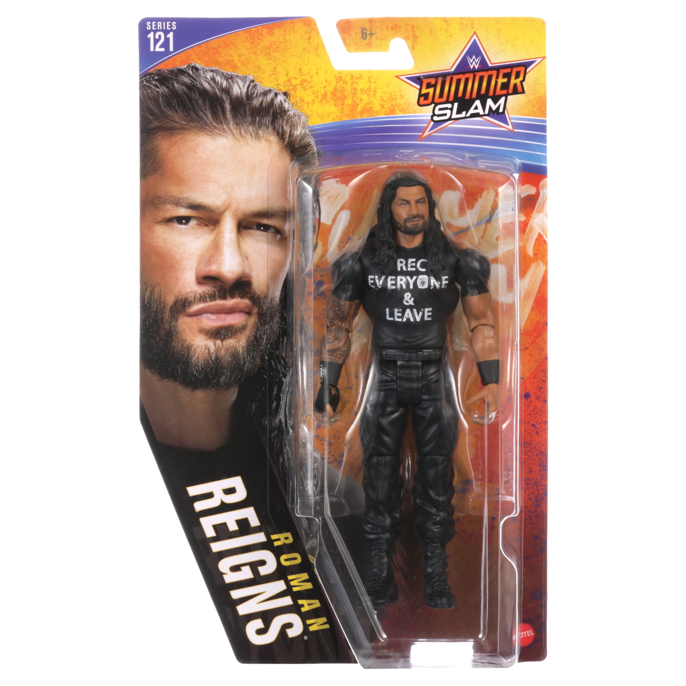 WWE Roman Reigns 6 in Action Figure Posable Toy and Collectible For Ages 6 Years Old & Up