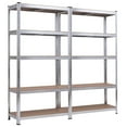 thumbnail image 1 of Costway 71'' Heavy Duty Storage Shelf Steel Metal Garage Rack 5 Level Adjustable Shelves, 1 of 8