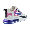 thumbnail image 3 of Nike Air Max 270 React Women's Shoes Summit White-Hyper Blue ci3899-100, 3 of 6