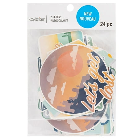 UPC: 0195158504002 | Adventure Die Cut Stickers by Recollections™