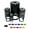 Black, variant on Arrow Solid Self-Inking Rubber Stamp Ink Stamper - Black Ink - Mini 1/2 Inch