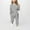 Gray, variant on Girls Casual Striped Cute 2 Piece Outfits Long Sleeve Crewneck Pullover Tops Drawstring Pants Loungewear Sets New Girls 2 Piece Outfits Army Green 12-13 Years
