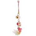thumbnail image 1 of Llavero con abalorio de pez koi, estilo chino, colgante de la suerte para bolso, teléfono, espejo retrovisor, adorno colgante, bendición Feng Shui., 1 of 7