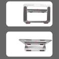 thumbnail image 3 of Elevador de CompuTADORA Portátil Plegable, Soporte Portátil de Portátiles Multifuncional Portátil elevable para la biblioteca, 3 of 7