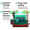 thumbnail image 3 of TentandTable Mega Inflatable Water Slide Bounce House Combo with Blower, Tropical Red Marble, 3 of 8