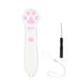 thumbnail image 1 of LED Cat Paw Shape Teaser Stick - White with Red Lights, 1 of 5