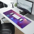 thumbnail image 2 of Experience Next-Level Gaming with our Galaxy-Inspired Large Mouse Pad: Non-Slip Rubber Base, Stitched Edges (31.5x11.8 inches) - Desk & Keyboard Compatible, 2 of 7