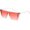 Pink-gradient Pink Lens, variant on Square Sunglasses for Women Men Fashion Big Frame Flat Top Sun Glasses Mirror Lens
