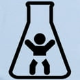 thumbnail image 2 of CafePress - Test Tube Baby Infant Bodysuit - Baby Light Bodysuit, Size Newborn - 24 Months, 2 of 4