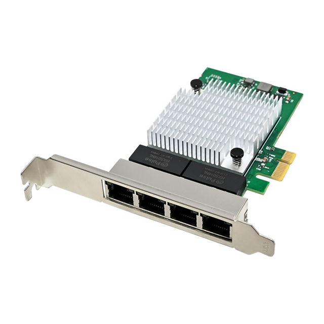 Gigabit Network Card NIC Ethernet LAN Card PCIe X1 Network Adapter 1000Mbps High-Speed for Win7/8/10