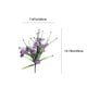 thumbnail image 3 of Crisantemo Artificial de 35 Cm, Plantas Acuáticas de Plástico Multicolor | Simulación Realista, Decoración para Sala de Estar, Comedor, Dormitorio | Arreglos para Suelo y Parterres de Exterior, 3 of 6