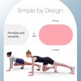 Disques Glisseurs D'exercice Bala – Paire De 7 Pouces Avec Sac Filet, Pour Pilates, Yoga, Fitness, Neuf