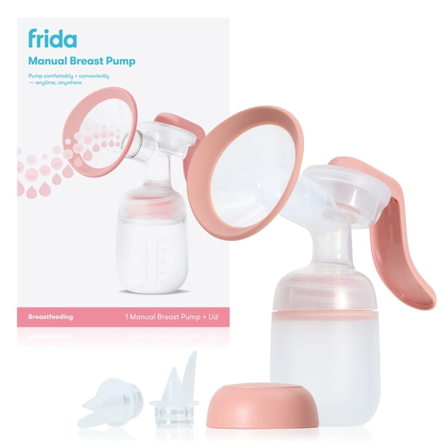 Extractor de leche manual Frida Mom SoftFeel con embudo