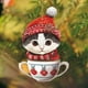 thumbnail image 5 of Árbol de Navidad Decoraciones 4.52In / 4Pcs Colgante Árbol de Navidad Colgante en Forma de Plástico Bola de Navidad - Ideal para los Ornamentos Del Árbol de Navidad, Perfecto para la Decoración Del Ho, 5 of 7