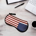 thumbnail image 6 of Portable Organizer Independence Day Fashion Anti Drop Glasses Bag Sunglasses Storage Bag, 6 of 6