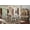 Vintage Oak, variant on ACME Furniture 11-Piece Formal Dining Table Set with 1 Extendable Table, 8 Side Chairs and 2 Arm Chairs, Antique White Finish, Kitchen Furniture Set for 10