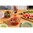 thumbnail image 3 of Ello Color Lock 3.4 Cup 2pk Round Glass Meal Prep Containers, 3 of 9